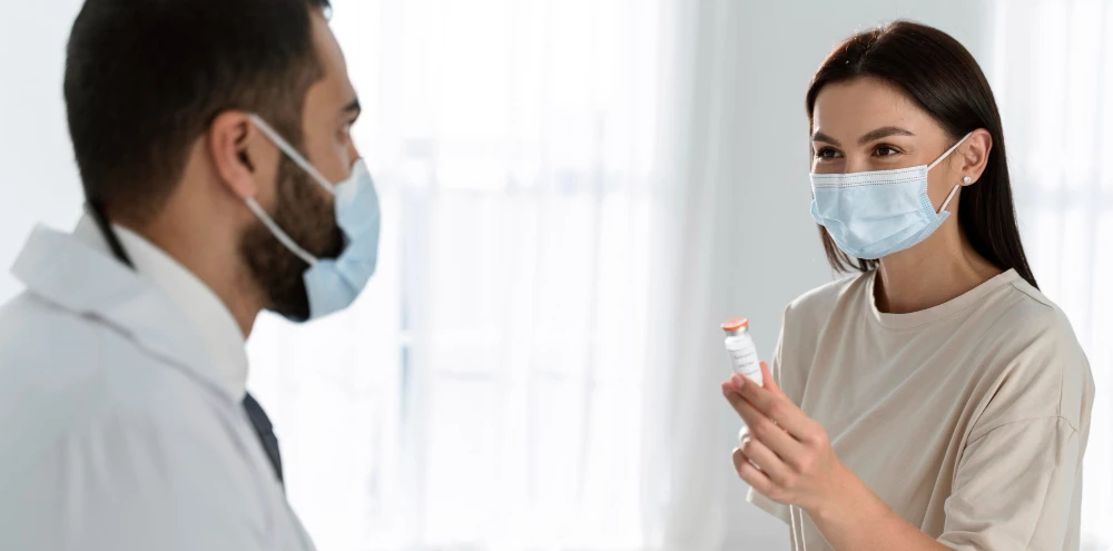 USCIS-approved medical exam process with doctor and patient in Houston